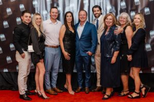 Dr. O'Gara and Dr. Gilbert with friends and family at the Best of Reno awards event