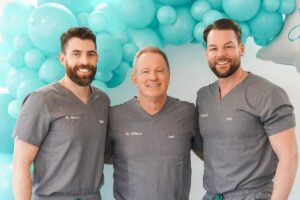 Dr. Gilbert, Dr. O'Gara, and Dr. Silvaroli group photo